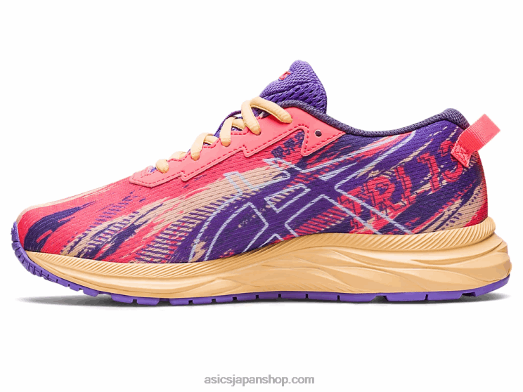 ゲルヌーサ トライ 13 小学校 L20V4269Asics ブレイジングコーラル/ホワイト