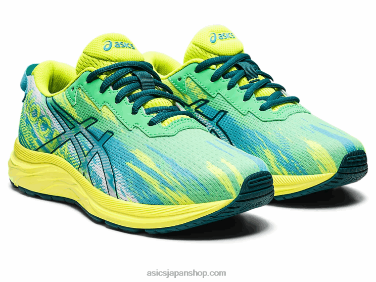 ゲルヌーサ トライ 13 小学校 L20V4357Asics ニューリーフ/ベルベットパイン