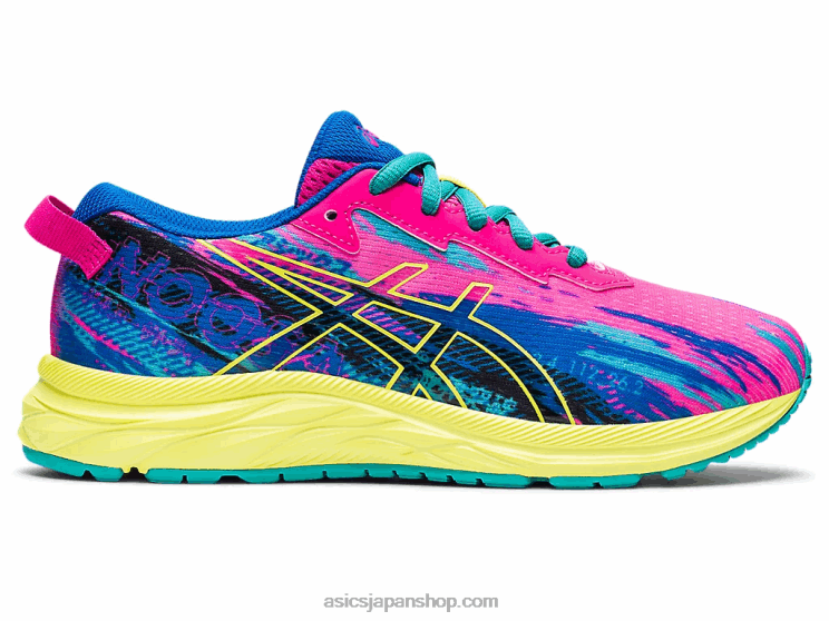 ゲルヌーサ トライ 13 小学校 L20V4484Asics ピンクグロ/サワーユズ