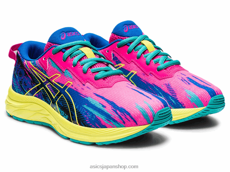 ゲルヌーサ トライ 13 小学校 L20V4484Asics ピンクグロ/サワーユズ