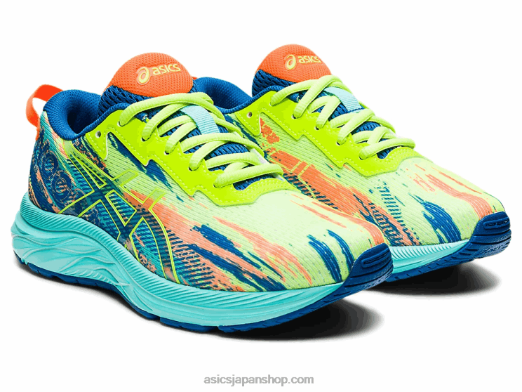 ゲルヌーサ トライ 13 小学校 L20V4491Asics ハザードグリーン