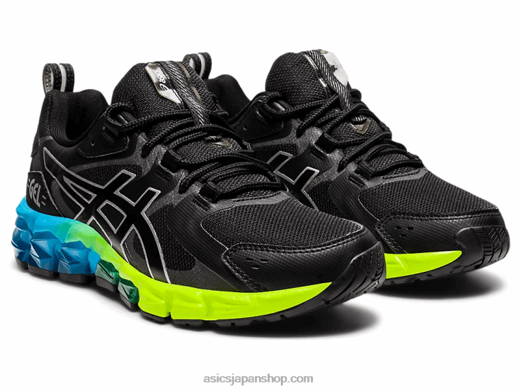 ゲル量子 180 6 年生 L20V4315Asics ブラック/アイズリブルー