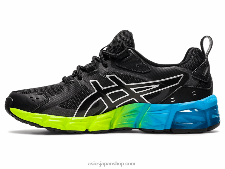 ゲル量子 180 6 年生 L20V4315Asics ブラック/アイズリブルー