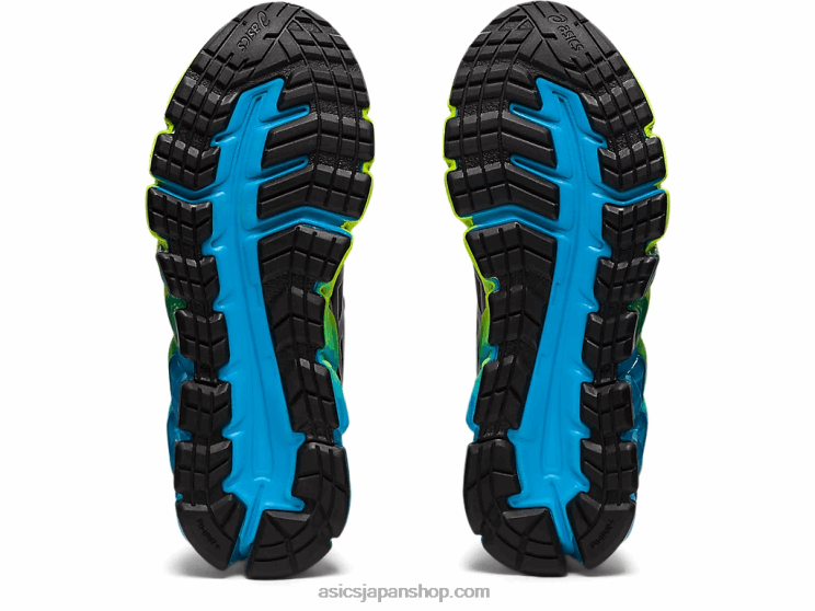 ゲル量子 180 6 年生 L20V4315Asics ブラック/アイズリブルー