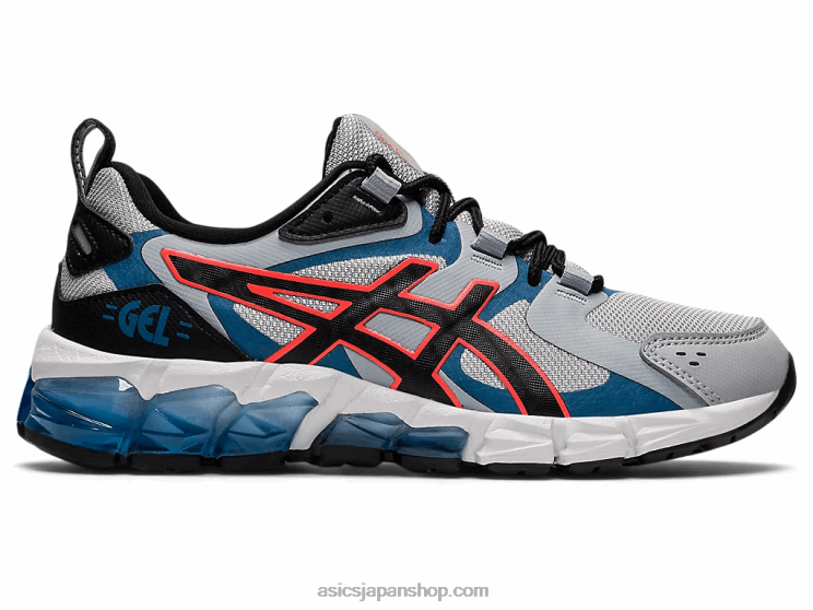 ゲル量子 180 6 年生 L20V4442Asics グレイシャーグレー/ブラック