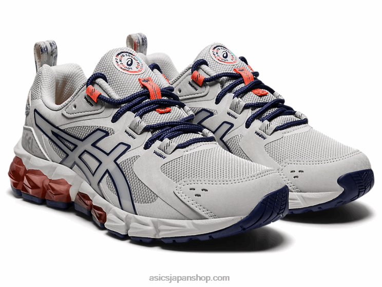 ゲル量子 180 小学校 L20V4513Asics グレイシャーグレー/サンダーブルー