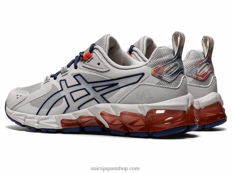 ゲル量子 180 小学校 L20V4513Asics グレイシャーグレー/サンダーブルー