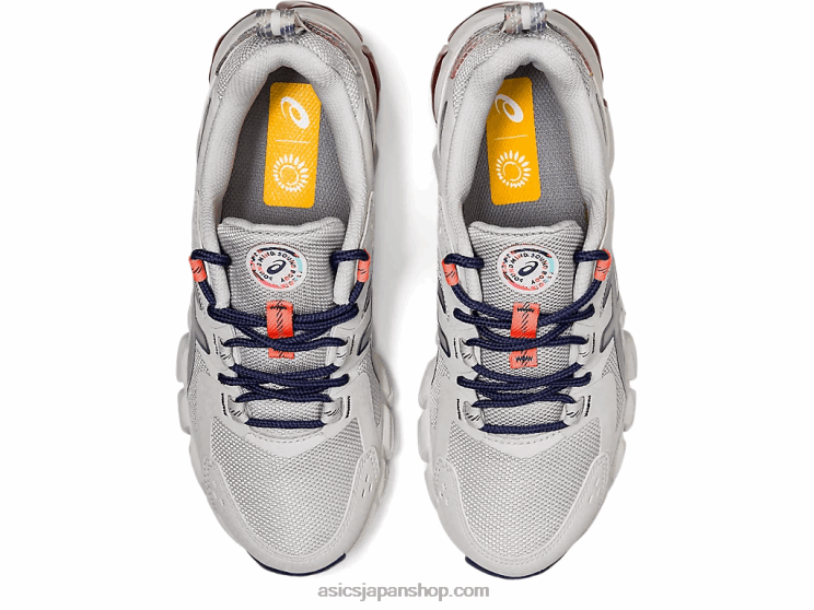 ゲル量子 180 小学校 L20V4513Asics グレイシャーグレー/サンダーブルー