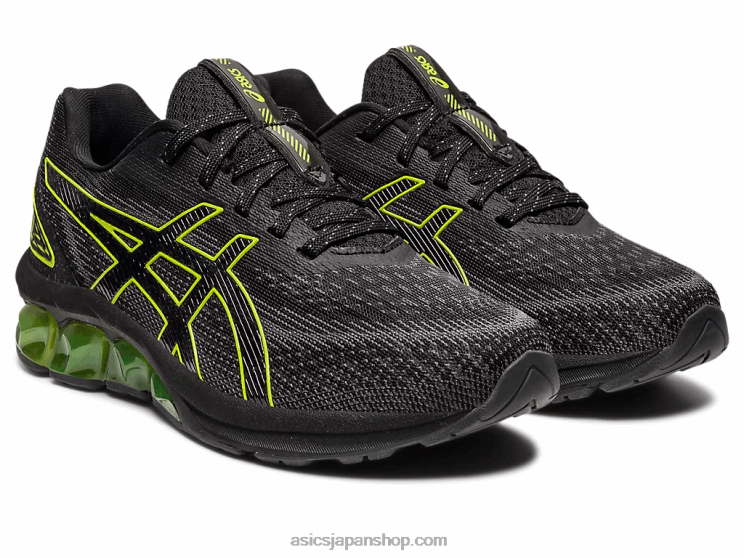 ゲル量子 180 vii 小学校 L20V4300Asics ブラック/ネオンライム