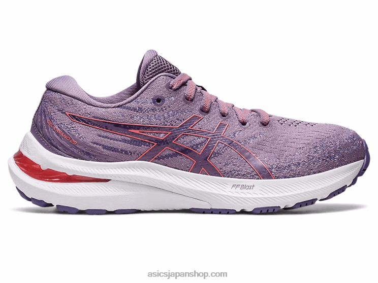 ゲルカヤノ 29 小学校 L20V4293Asics バイオレットクォーツ/パパイヤ