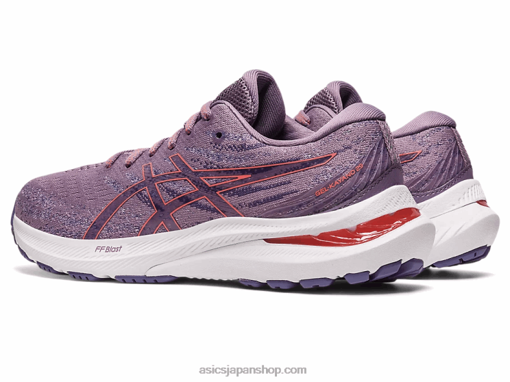 ゲルカヤノ 29 小学校 L20V4293Asics バイオレットクォーツ/パパイヤ