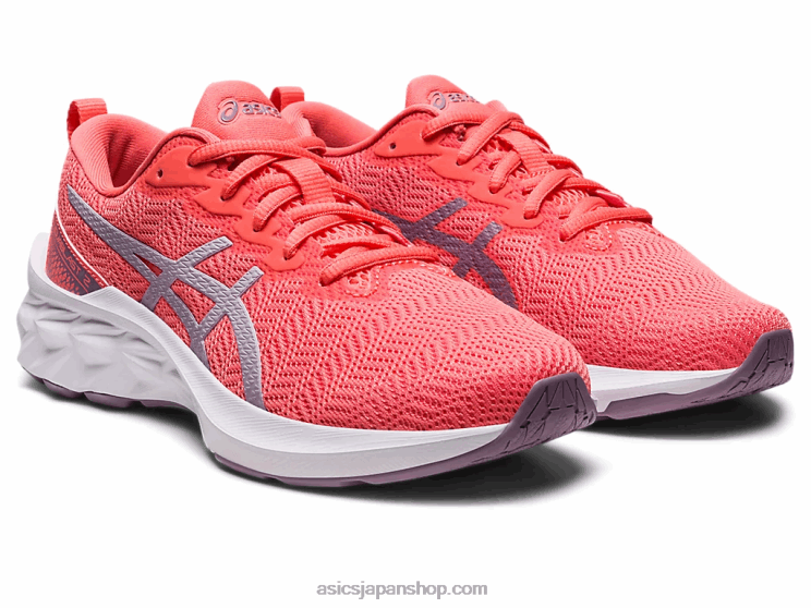 ノバブラスト2年生 L20V4285Asics パパイヤ/ダスクバイオレット