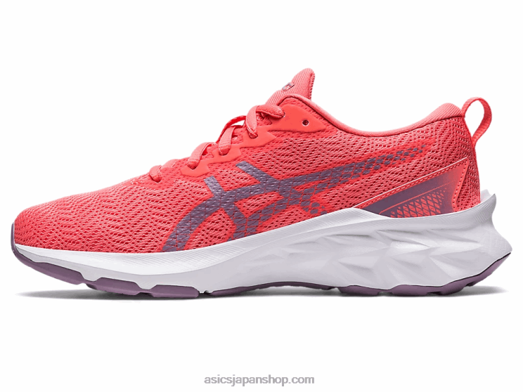 ノバブラスト2年生 L20V4285Asics パパイヤ/ダスクバイオレット
