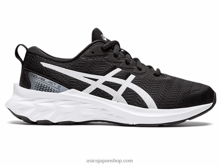 ノバブラスト2年生 L20V4473Asics 黒、白