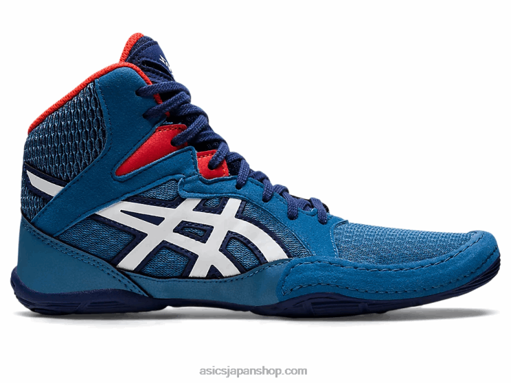 スナップダウン 3 年生 L20V4423Asics 紺碧/白