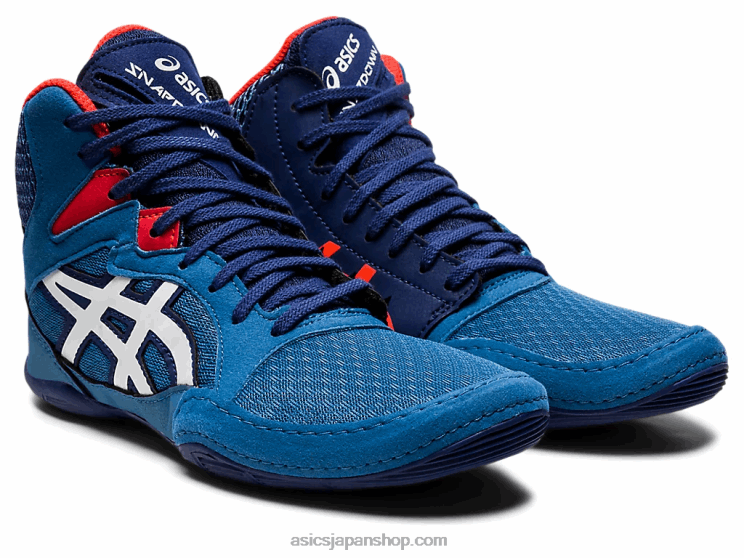 スナップダウン 3 年生 L20V4423Asics 紺碧/白