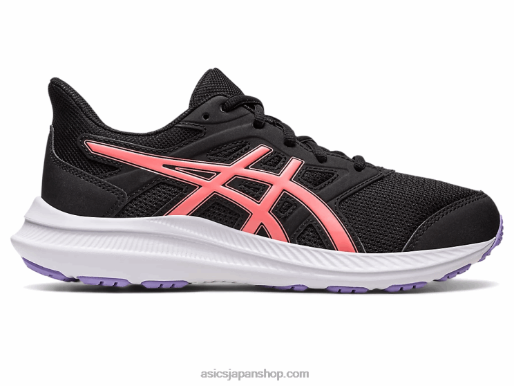 ジョルト4年生 L20V4251Asics ブラック/パパイヤ