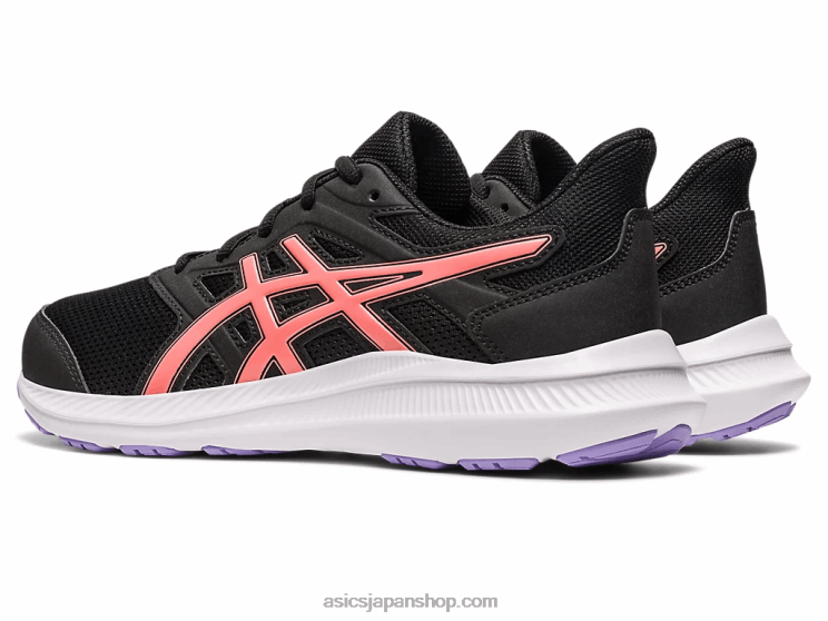 ジョルト4年生 L20V4251Asics ブラック/パパイヤ