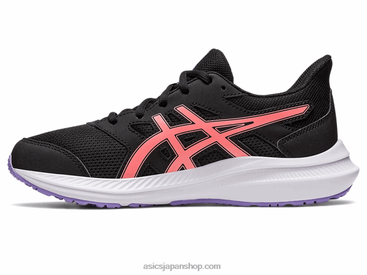 ジョルト4年生 L20V4251Asics ブラック/パパイヤ