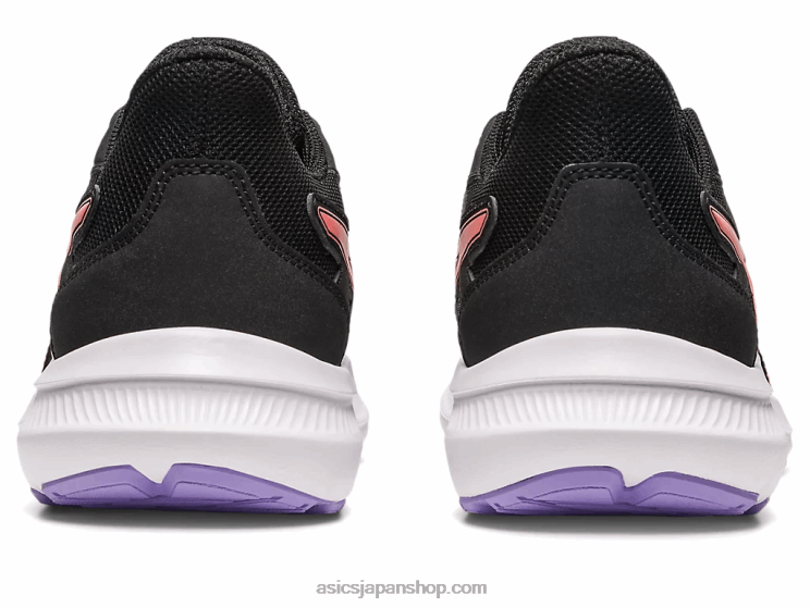 ジョルト4年生 L20V4251Asics ブラック/パパイヤ