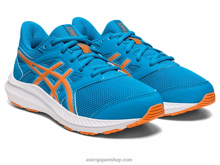 ジョルト4年生 L20V4270Asics アイランドブルー/サンピーチ
