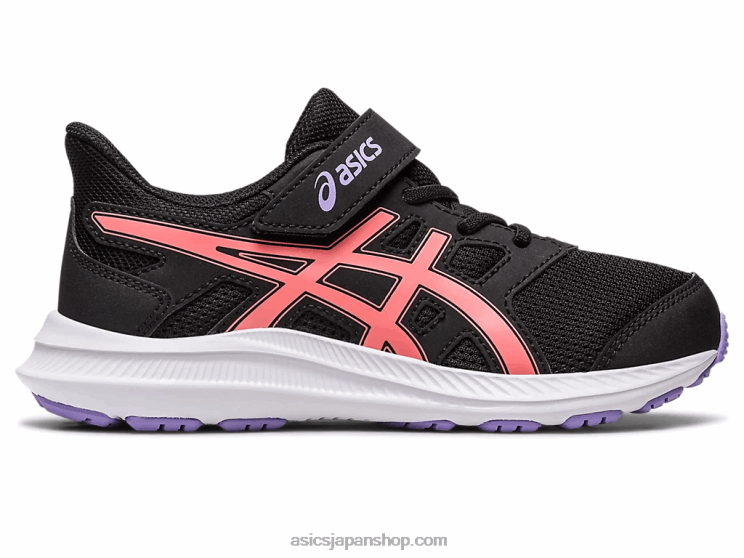 ジョルト 4 プリスクール L20V4274Asics ブラック/パパイヤ