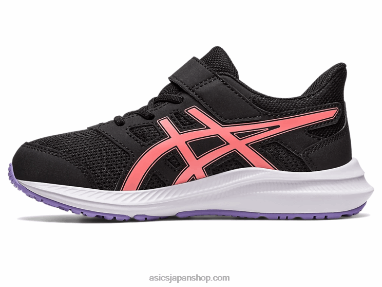 ジョルト 4 プリスクール L20V4274Asics ブラック/パパイヤ