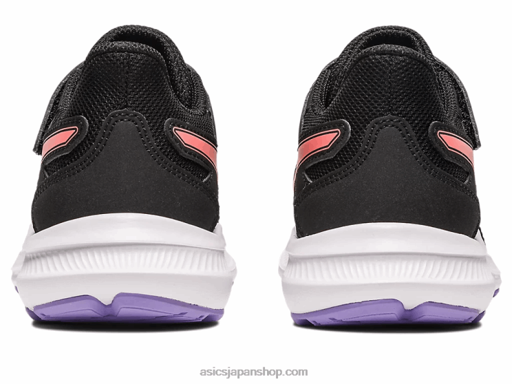 ジョルト 4 プリスクール L20V4274Asics ブラック/パパイヤ