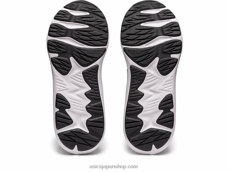 ジョルト 4 プリスクール L20V4275Asics ブラック/ライムの皮