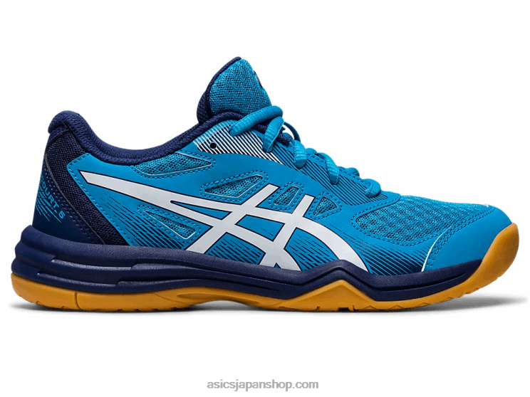 アップコート5年生 L20V4271Asics アイランドブルー/ホワイト