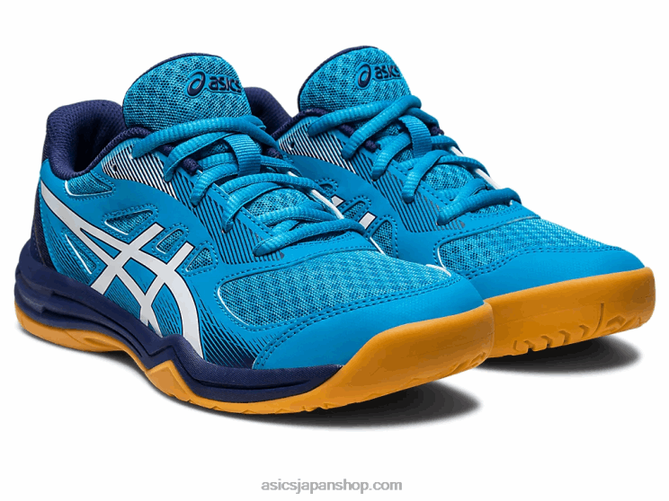 アップコート5年生 L20V4271Asics アイランドブルー/ホワイト