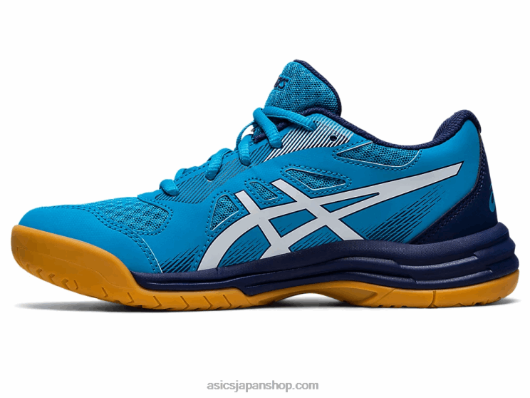 アップコート5年生 L20V4271Asics アイランドブルー/ホワイト