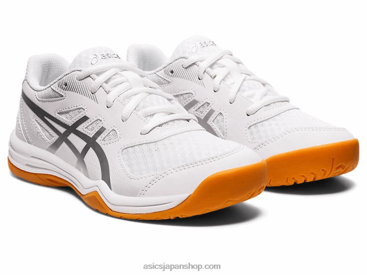 アップコート5年生 L20V4388Asics ホワイト/ピュアシルバー