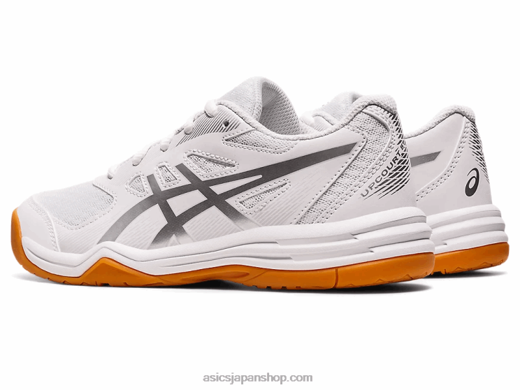 アップコート5年生 L20V4388Asics ホワイト/ピュアシルバー
