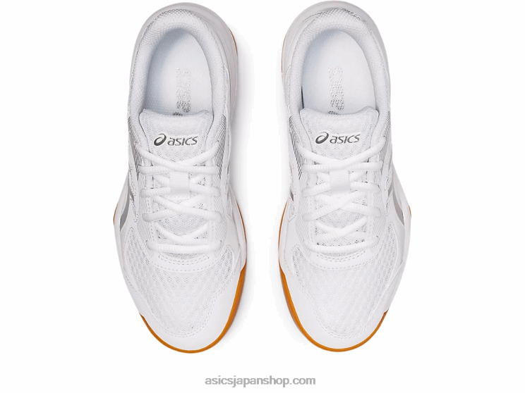 アップコート5年生 L20V4388Asics ホワイト/ピュアシルバー