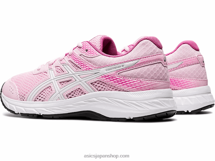 小学校6年生と対戦する L20V4566Asics 綿菓子/白