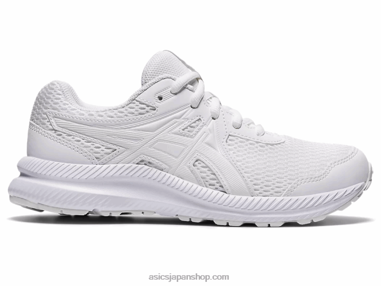7年生の学校と戦う L20V4410Asics 白