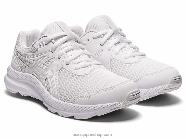 7年生の学校と戦う L20V4410Asics 白