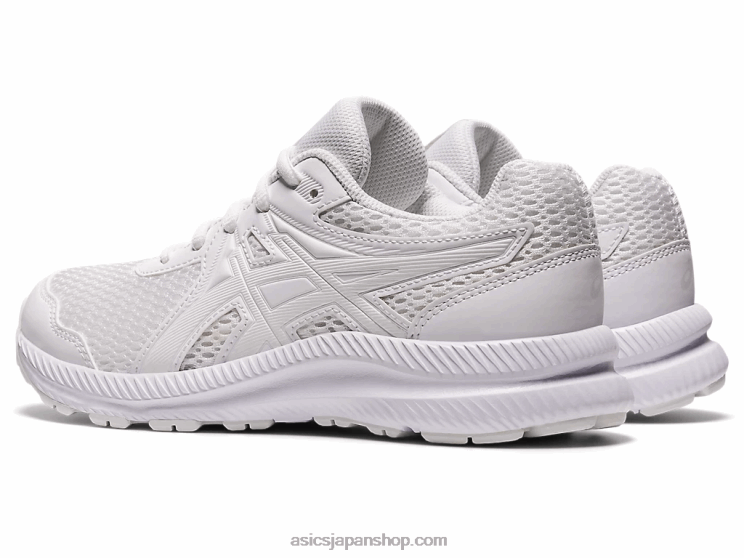 7年生の学校と戦う L20V4410Asics 白