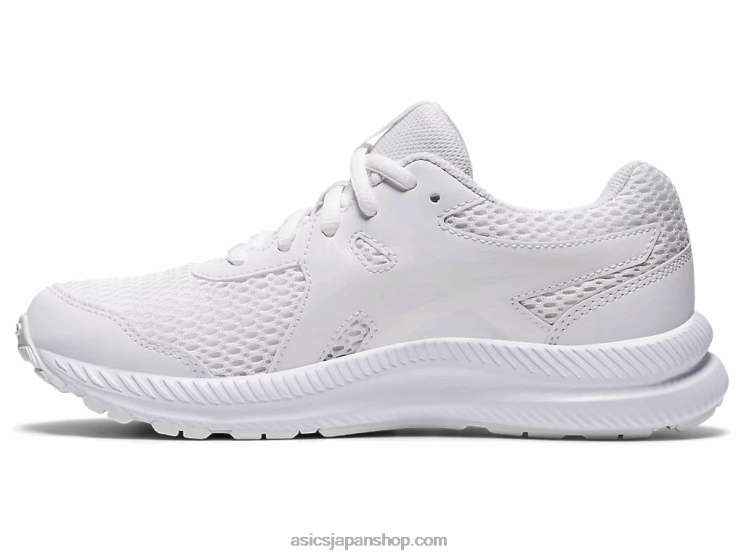 7年生の学校と戦う L20V4410Asics 白