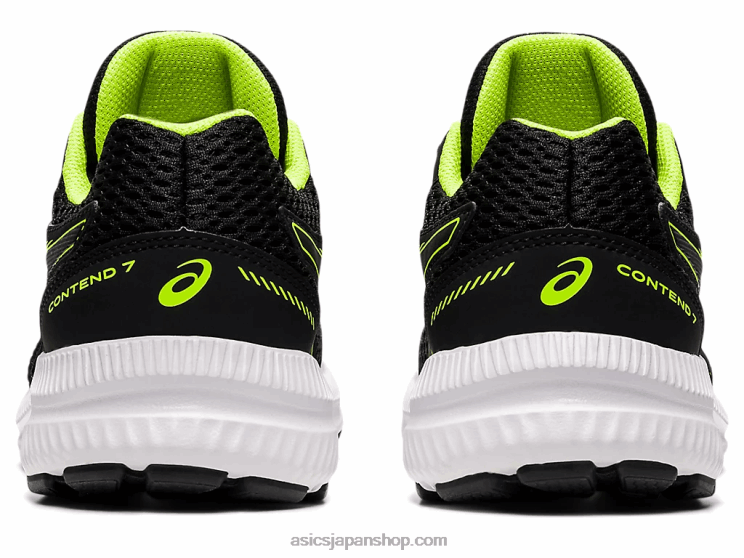 7年生の学校と戦う L20V4486Asics ブラック/ハザードグリーン