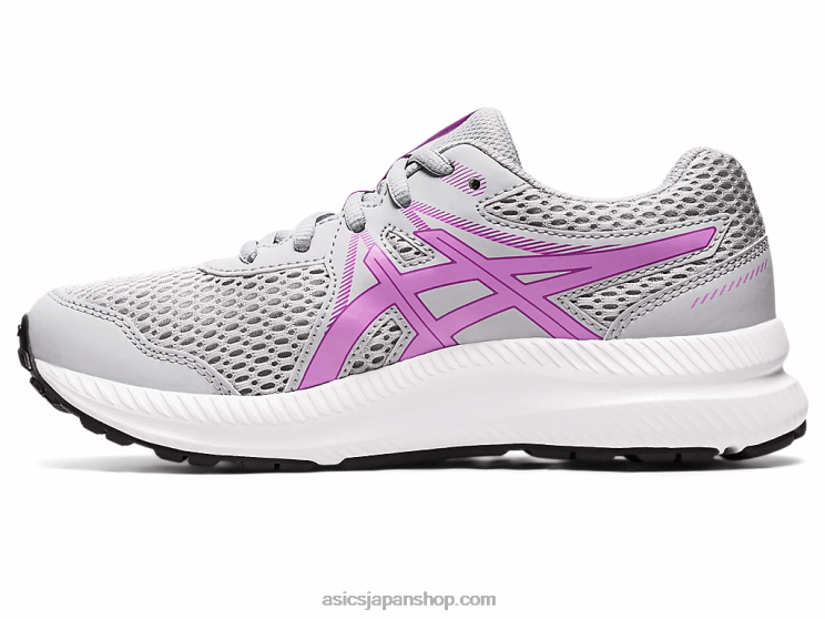 7年生の学校と戦う L20V4536Asics ピエモンテグレー/ラベンダーグロウ