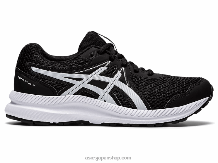 7年生の学校と戦う L20V4542Asics 黒、白