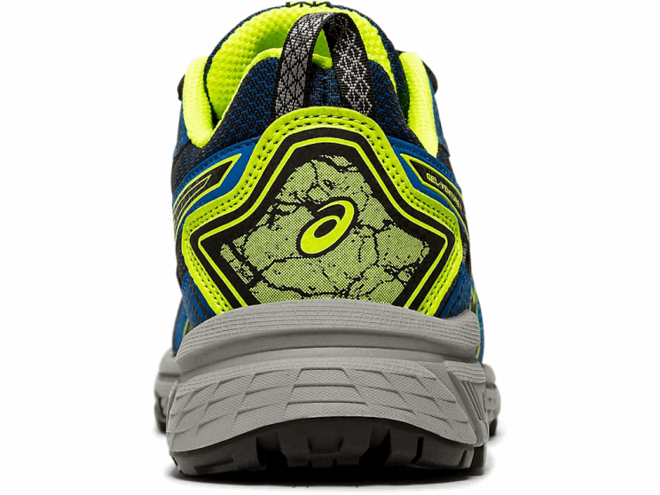 ゲルベンチャー 7 年生 L20V4570Asics ブラック/セーフティイエロー
