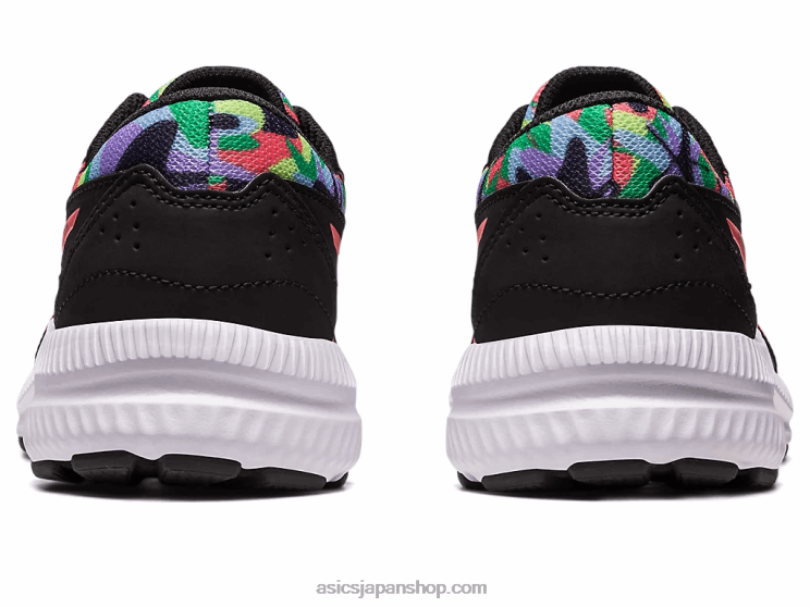 8年生の学校と戦う L20V4250Asics ブラック/パパイヤ