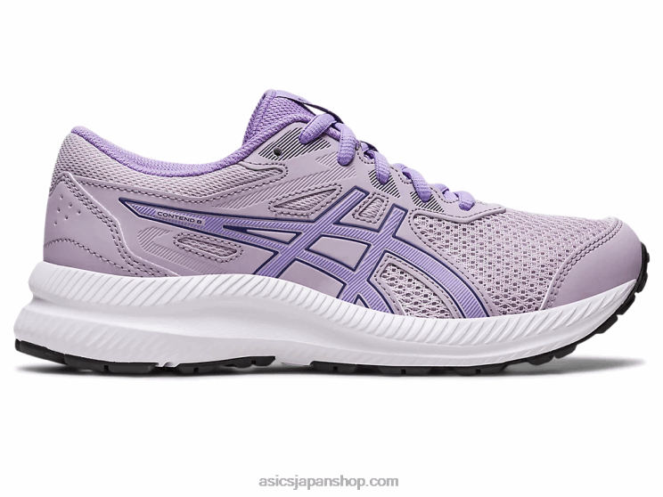 8年生の学校と戦う L20V4253Asics ダスクバイオレット/デジタルバイオレット