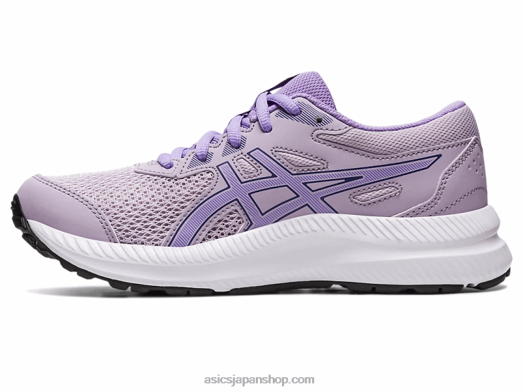 8年生の学校と戦う L20V4253Asics ダスクバイオレット/デジタルバイオレット