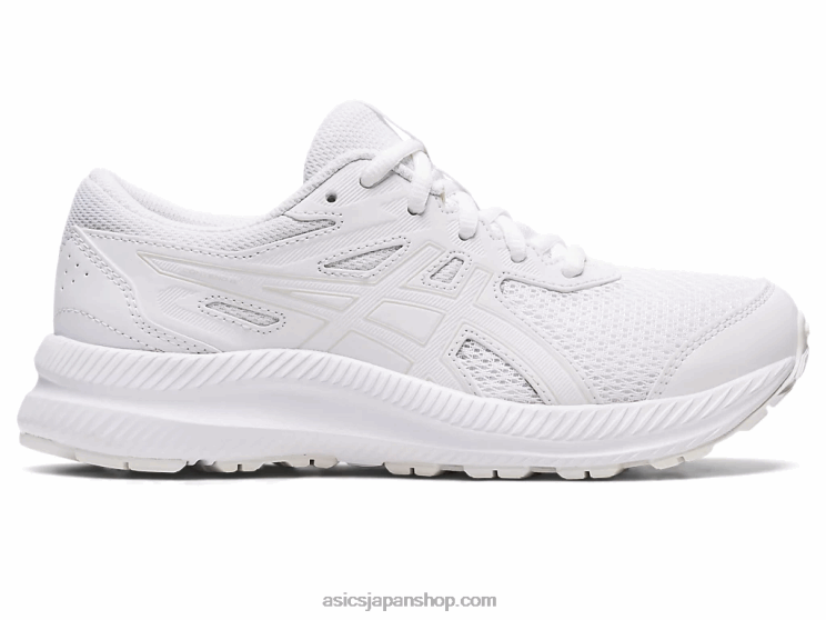 8年生の学校と戦う L20V4332Asics 白