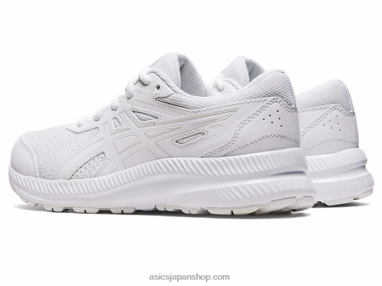 8年生の学校と戦う L20V4332Asics 白