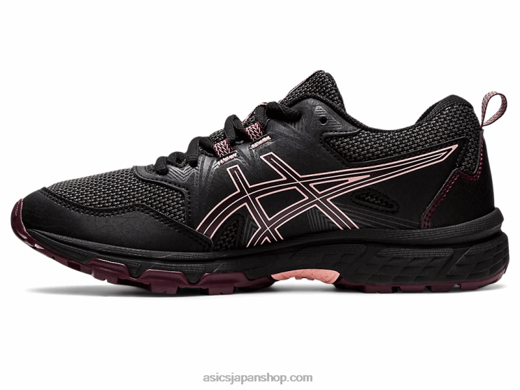 ゲルベンチャー 8 年生スクール L20V4371Asics ブラック/ディープマーズ